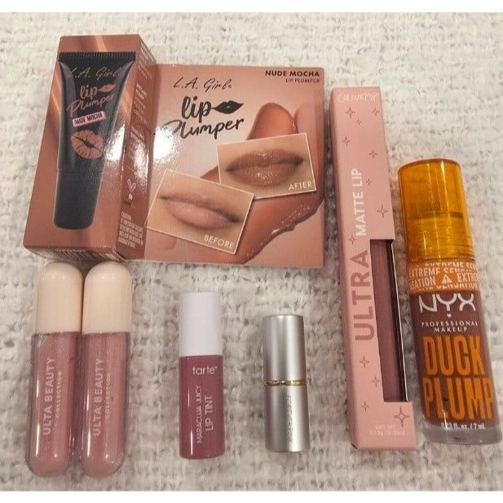 New 7 Piece Lippie Natural Colors